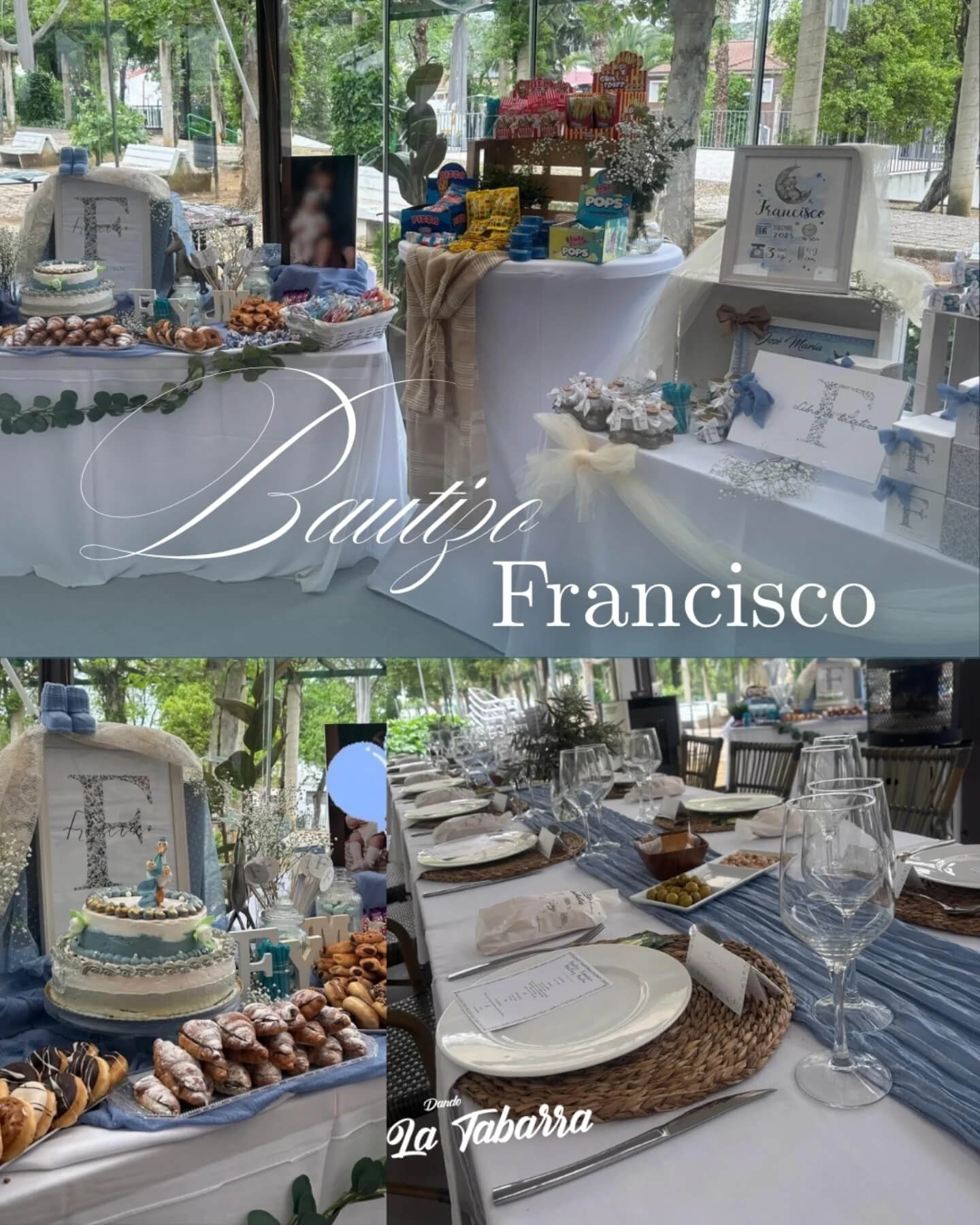 Plato estrella en evento
